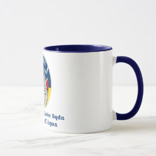 Fett Katzen 344. TCS Tachikawa AB Japan Tasse
