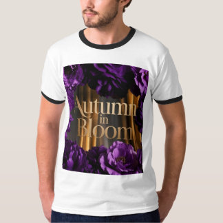 Fett Lila Blumenschraube - Erstellung von Herbstbe T-Shirt