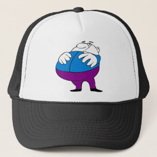 Fett-MannCartoon Truckerkappe