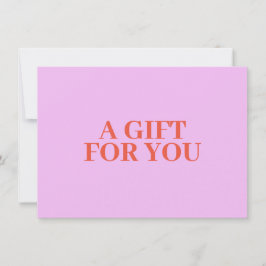 Fett Minimalistisch Luxus Boutique Pink Geschenkka