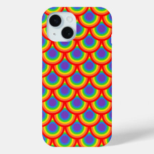 Fett Multicolor Retro-Linienmuster Case-Mate iPhone Hülle