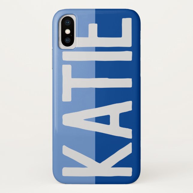 Fett Name Design - Katie Case-Mate iPhone Hülle (Rückseite)
