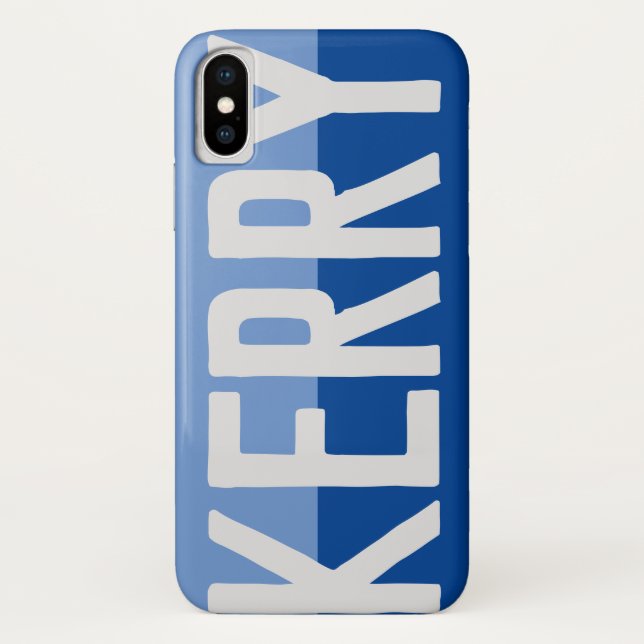 Fett Name Design - Kerry Case-Mate iPhone Hülle (Rückseite)
