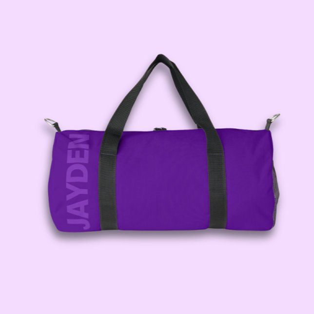 Fett Name Gym | Monogram Männer-Frauen-Duffle Duffle Bag (Monochrome Colorful Gym Workout Bags)