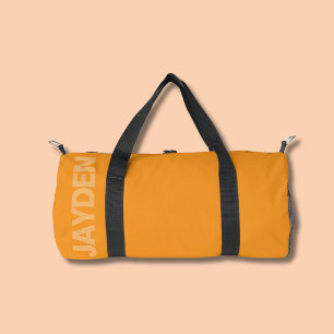 Fett Name Gym Monogram Männer-Frauen-Duffle Duffle Bag