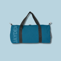 Fett Name Gym | Monogram Männer-Frauen-Duffle