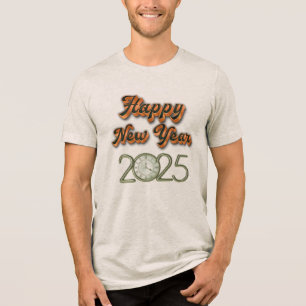"Fett neues Jahr 2025 T - Shirt - Feierabend