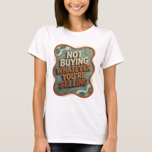 Fett Orange KAUFE DEINEN SCHMUCK NICHT T-Shirt