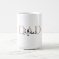 Fett Pastel VATER Tasse | Geschenk des modernen Va