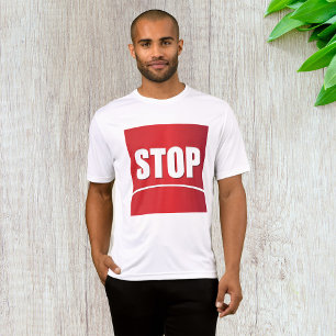 Fett Red Stopp Sign T-Shirt