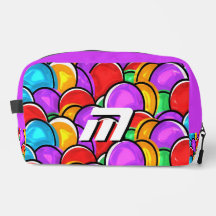 Fett Retro-Welliges Pop-Art-Einzelbuchstaben-Toile