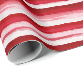 Fett Rot und Rosa Streifen Geschenkwrap Geschenkpapier