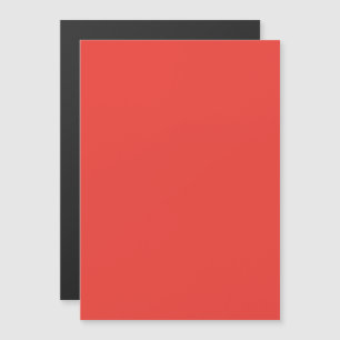 Fett roter Hintergrund Magneteinladung