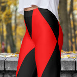 Fett rotes und schwarzes Harlequin-Karo-Muster Leggings<br><div class="desc">Fashion Forward: Entfesseln Sie mit diesen Harlequin-Leggings Ihre mutige Seite! Das farbenfrohe, geometrische Muster verleiht jedem Outfit eine aufregende Touch des modernen Stils und macht sie zu einem idealen Ort für lässige Tage oder wenn man will, sich zu erweisen. Stilvoll, komfortabel und sicher, Kopf zu drehen - schnappen Sie sich...</div>