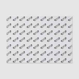 Fett Schwarz-Rahmen-Glas-Kunstdruckpapier Seidenpapier