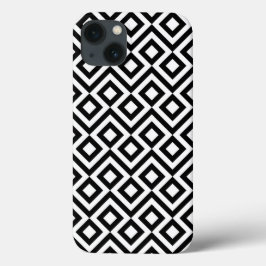 Fett Schwarz-Weiß-Geometrie Case-Mate iPhone Hülle