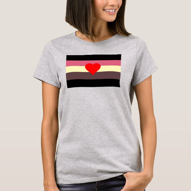 Fett-Stolperflagge T-Shirt (Vorderseite)