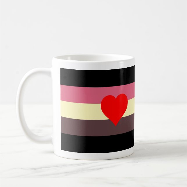 Fett Stolz Flagge Kaffeetasse (Links)