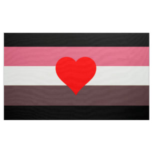 Fett Stolz Flagge Stoff