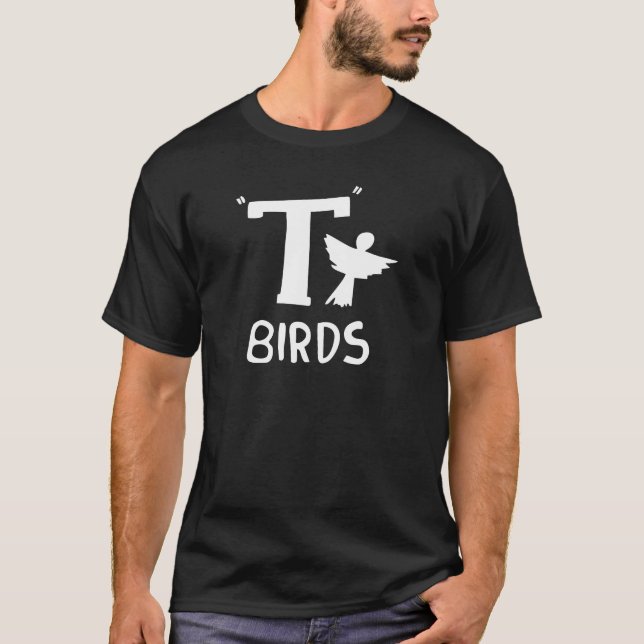 Fett - T-Vögel T-Shirt (Vorderseite)