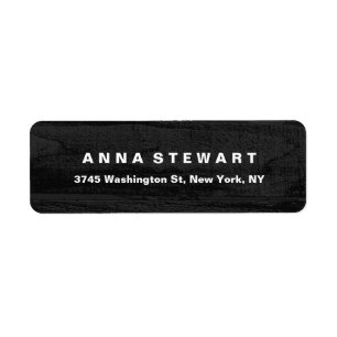 Fett Text Elegant Graues Holz Beruflich Moderne