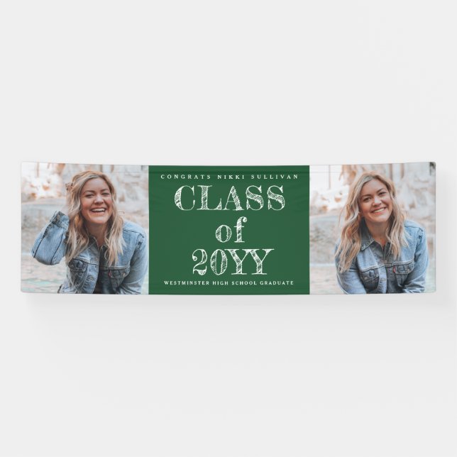 Fett Typ 2 Foto Abschluss Banner (Horizontal)