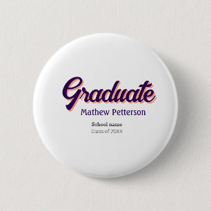 Fett-Typ einfache schwarze Klasse moderne Abschlus Button