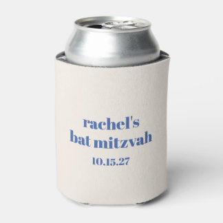 Fett Typografie Ivory Blue Custom Niedlich Bat Mit Dosenkühler