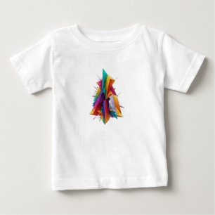 Fett und dynamisch "ANANT RAM BOSS" 3D Geometric D Baby T-shirt