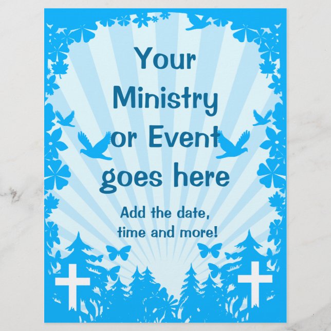 Fett und frisch Christlicher Flyer (Vorne)