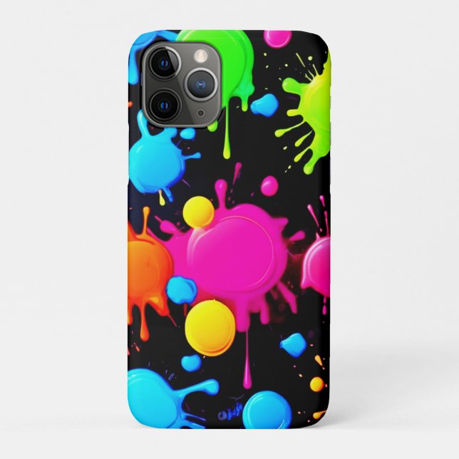 Fett- und Helle Farbstiche Case-Mate iPhone Hülle (Rückseite)