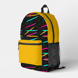 Fett und Spielbar Anpassbares Muster Bedruckter Rucksack