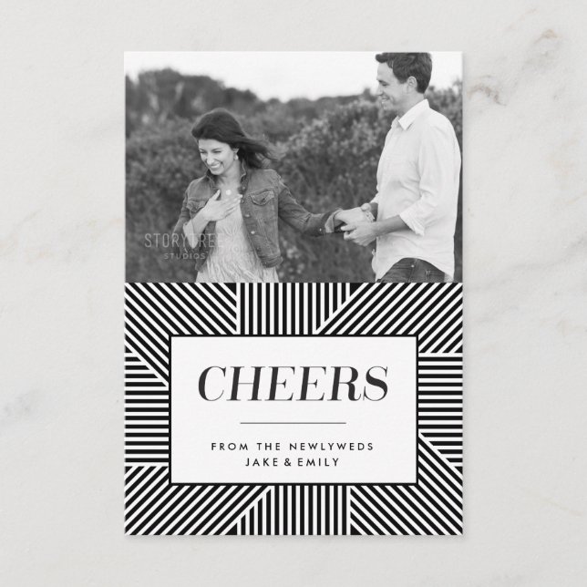 Fett-Urlaubsreise-Verlobung, neue Karte (Vorderseite)