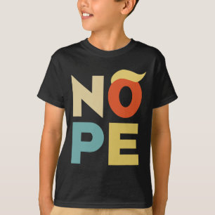 Fett Vintager Stil Funny Anti-Trump T-Shirt