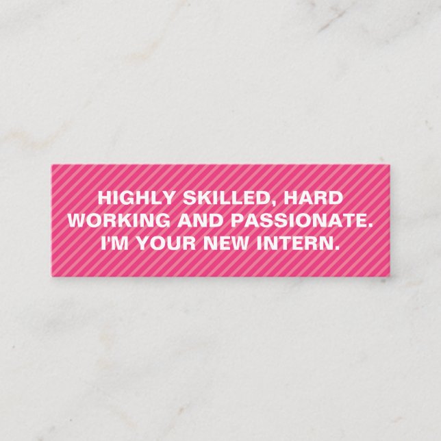 Fettangebot Mini Visitenkarte (Vorderseite)