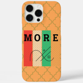 Fettdruck und Geometrie iPhone 16 Pro Max Hülle