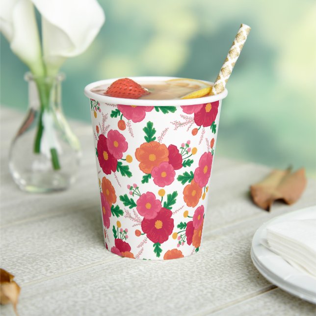 Fettdruckpapier Party Cup Pappbecher (In Situ)