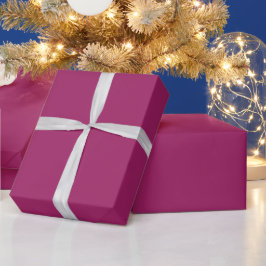 Fette Farbblock-Hochzeits-Einladung – Magenta Geschenkpapier