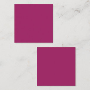 Fette Farbblock-Hochzeits-Einladung – Magenta Telefonnummerkarte