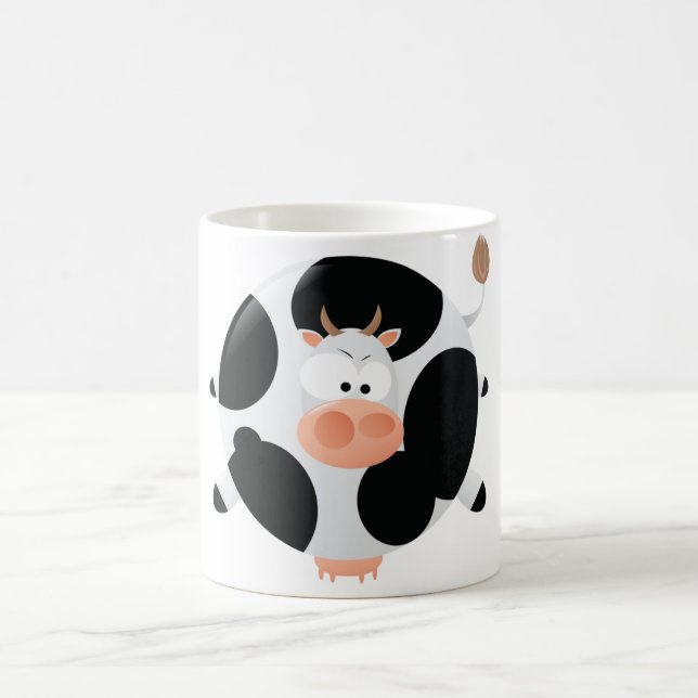 Fette Kuh Kaffeetasse (Mittel)