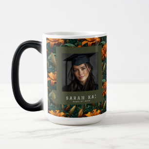 Fette Lilien Florales Geschenk für ihre Graduierte Verwandlungstasse