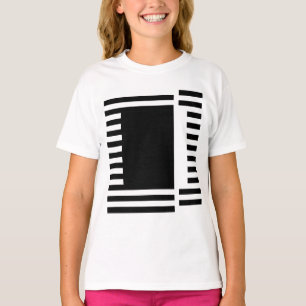 fette Linien Quadrat T-Shirt
