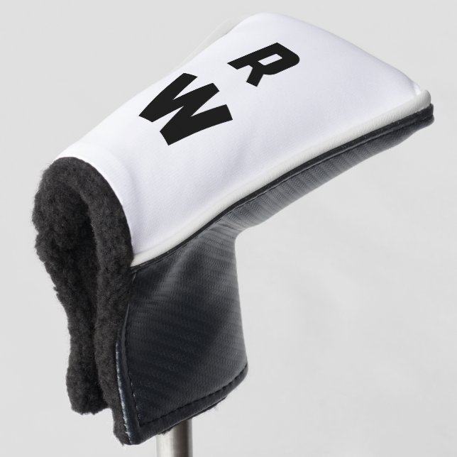 Fette Monogramm  Golf Headcover (3/4 Vorderseite)