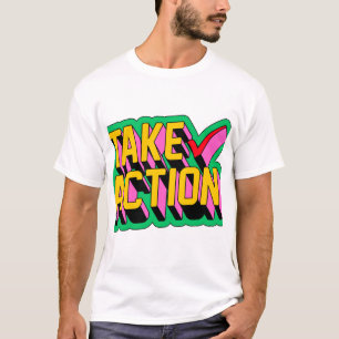 Fette motivierende Typografie-Grafik. T-Shirt