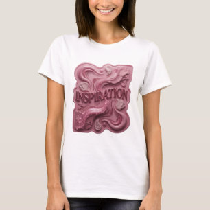 Fette Pinke INSPIRATION Grafikt-Shirt T-Shirt