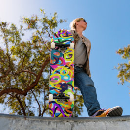 Fette Pop-Art Skateboard