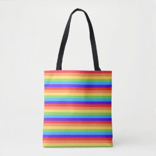 Fette Regenbogenstreifen Tasche
