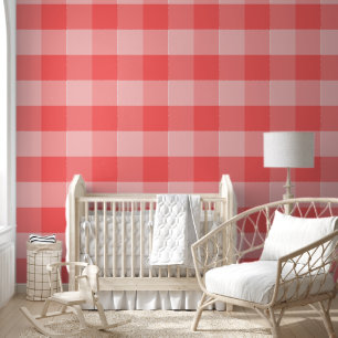 Fette rosa Töne minimalistisches Muster Tapete