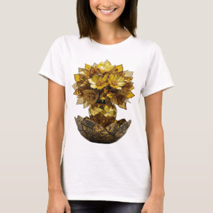 Fette Silber ABSTRACT ART Gestaltung T-Shirt