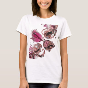 Fette Silber ABSTRACT ART Gestaltung v3 T-Shirt